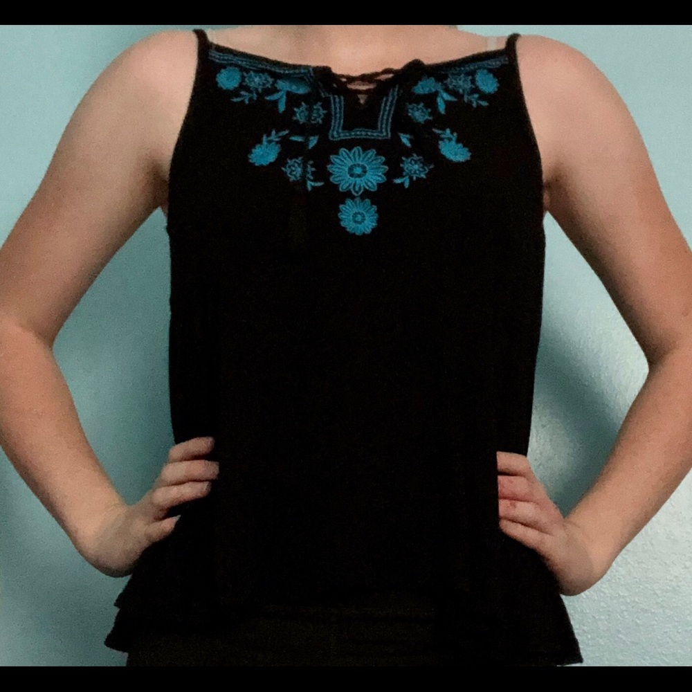 A Justice Embroidered Tank
